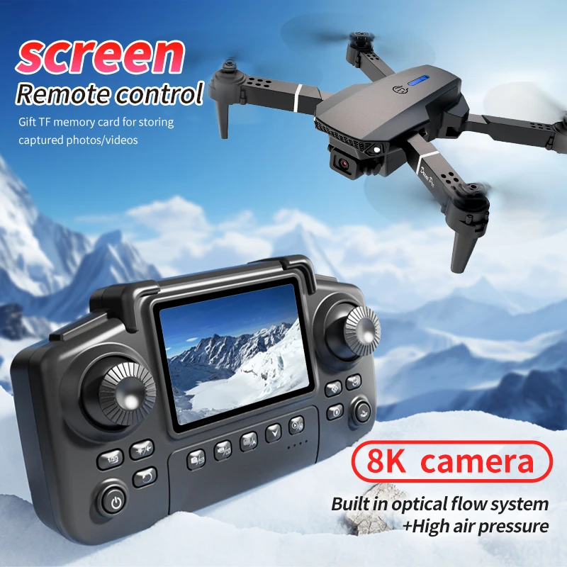 전문가용 E88 PRO 드론, 화면 탑재 8K HD 카 - Drone Camera Hd 리뷰 및 가격