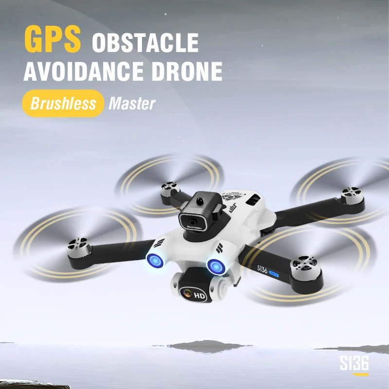 드론 S136 프로 울트라 RC 드론 8K HD 듀얼  - Drone Camera Mount 리뷰 및 가격